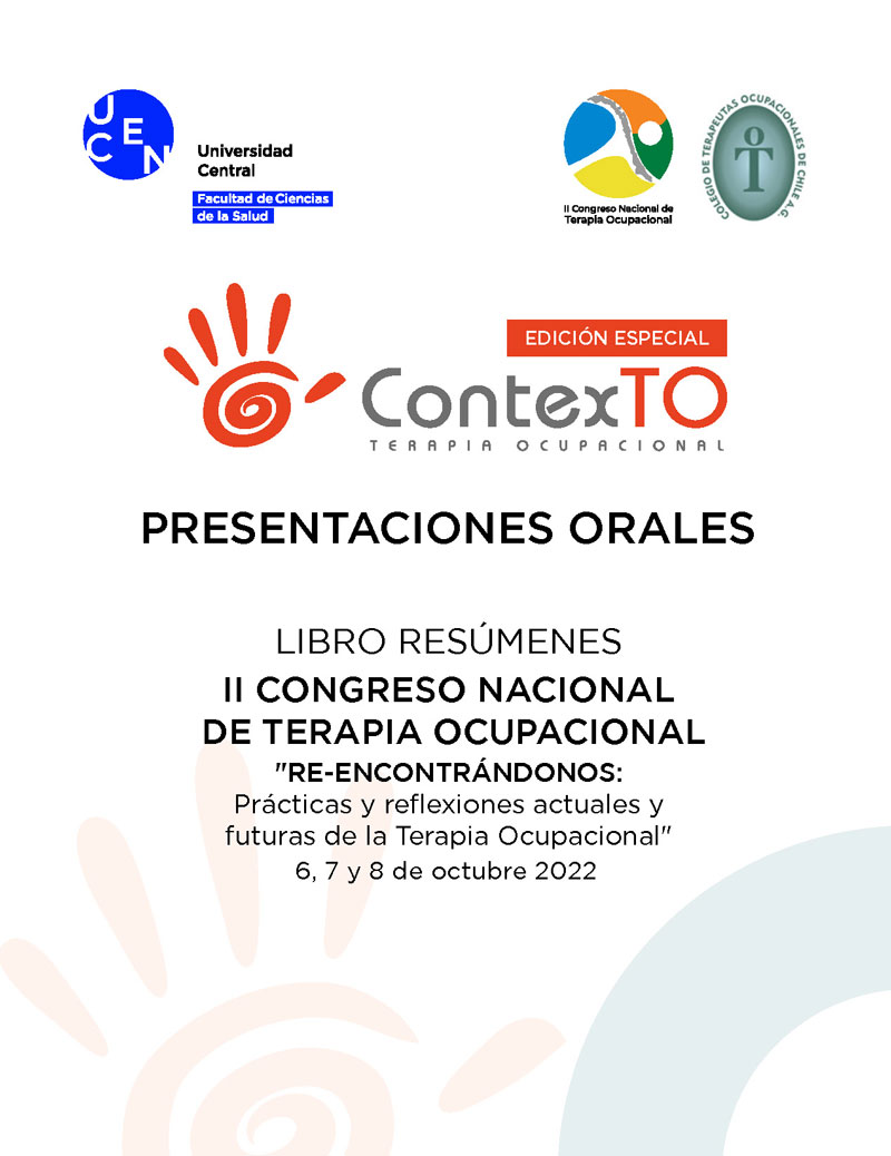 Presentaciones orales: Libro Resúmenes. II Congreso Nacional de Terapia Ocupacional